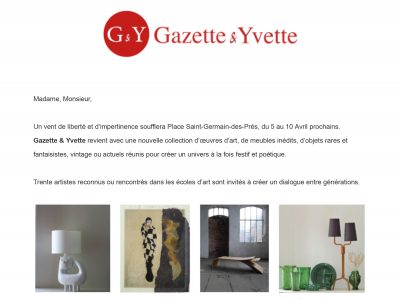 Lire la suite à propos de l’article Gazette & Yvette